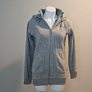 Burton Dryride Minxy Fleece Jacket - Heather Grey Women’s Medium Full Zip